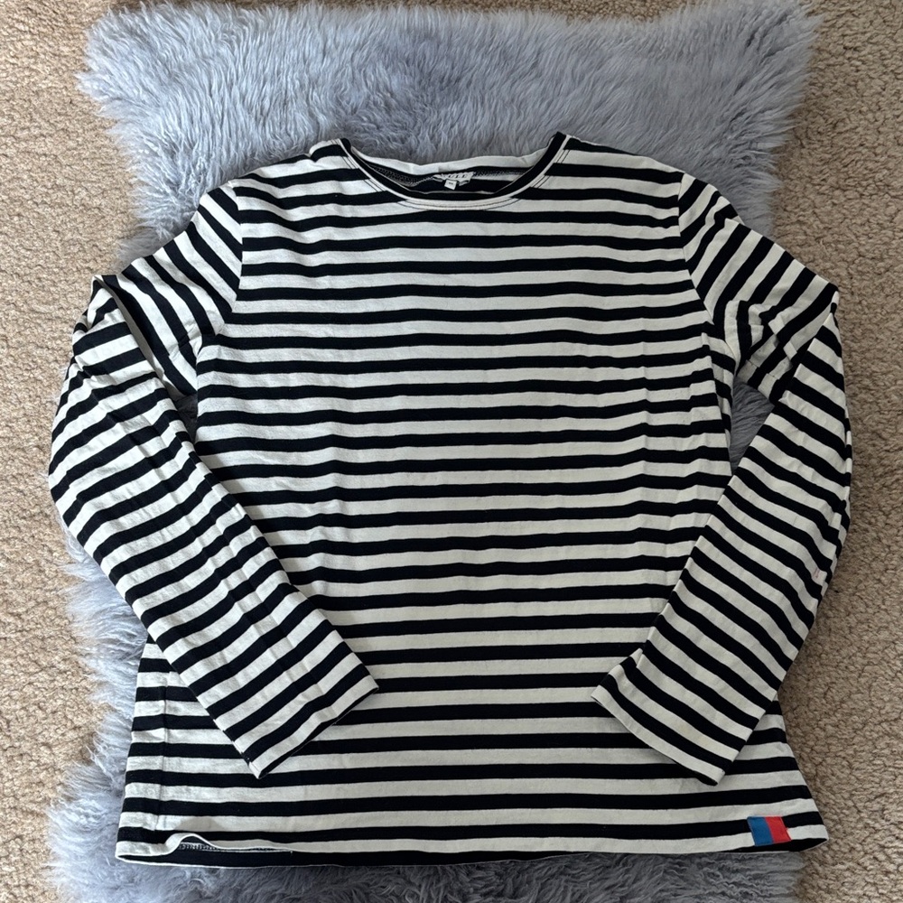 KULE The Modern Long striped tee